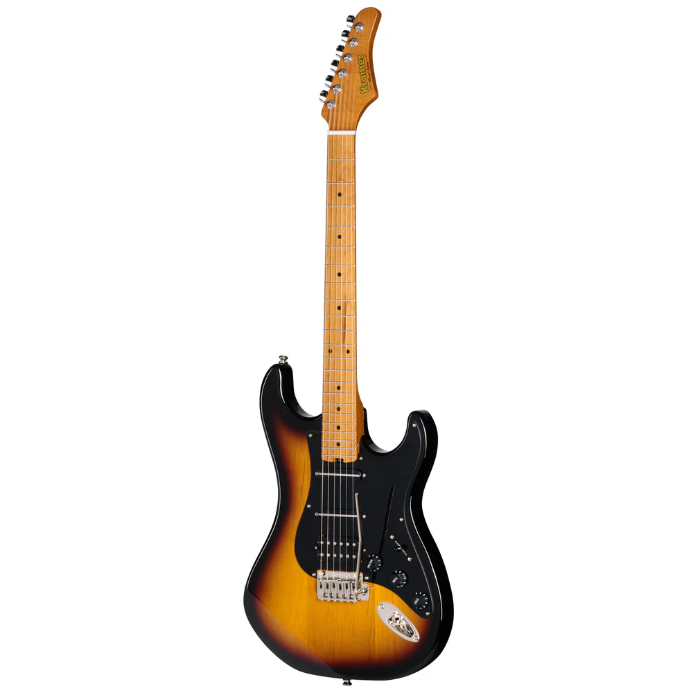 Kramer Pacer Deluxe GT Electric Guitar (Triburst) inc Gig Bag