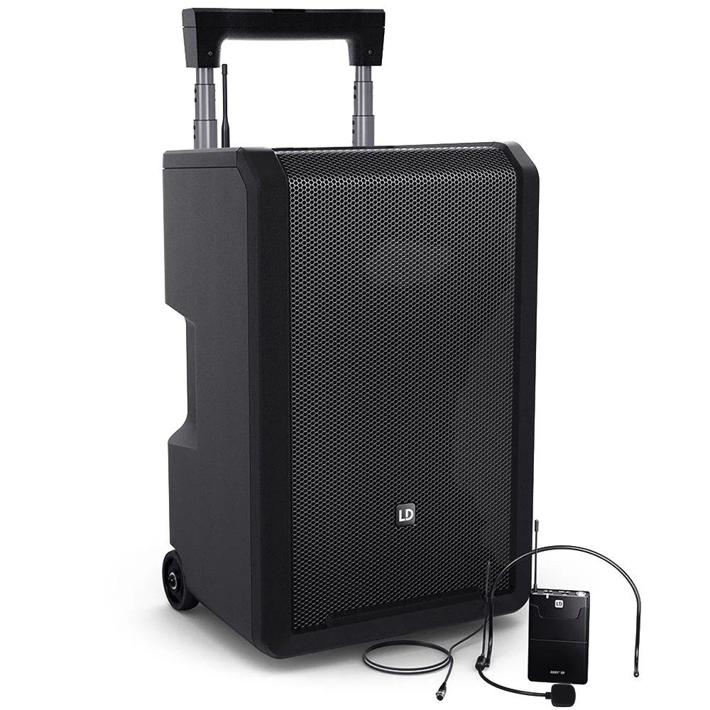 LD Systems ANNY10 Wireless Pack w/ 1x Headsets Mic & Body Pack (584-608 MHz)