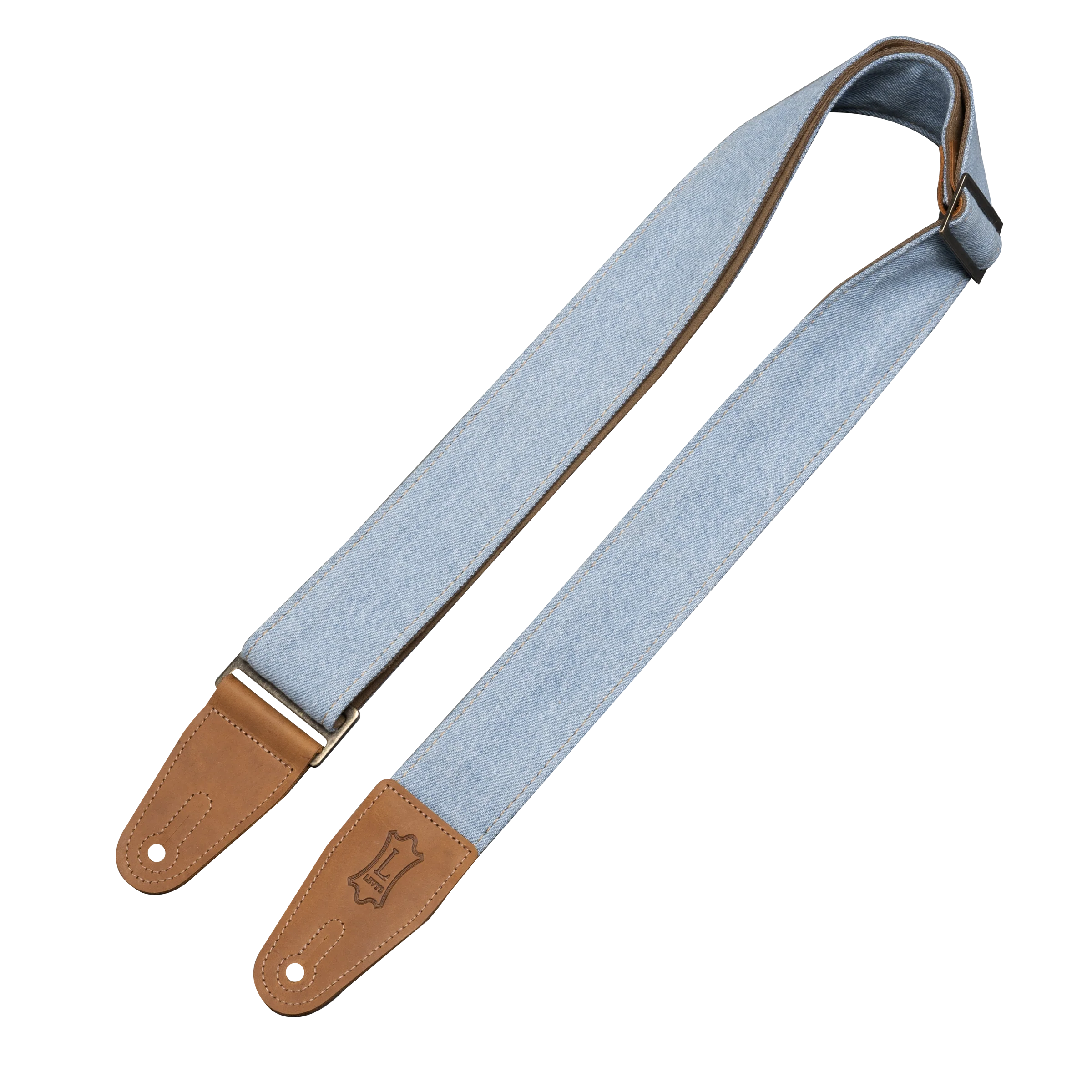 Levys Denim Patch Work Strap (Light Blue Wash)