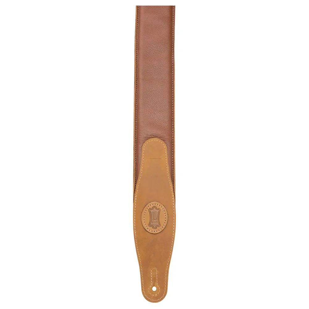 Levys Padded Guitar Strap w/ Sand Suede 2.5" (Tan)