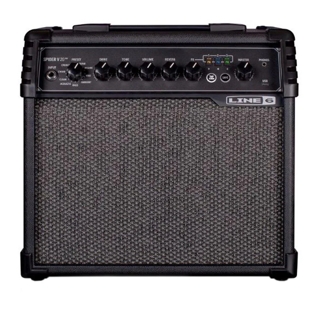 Line 6 SPIDER V 20 MkII Digital Modelling Guitar Amp (20 Watts)