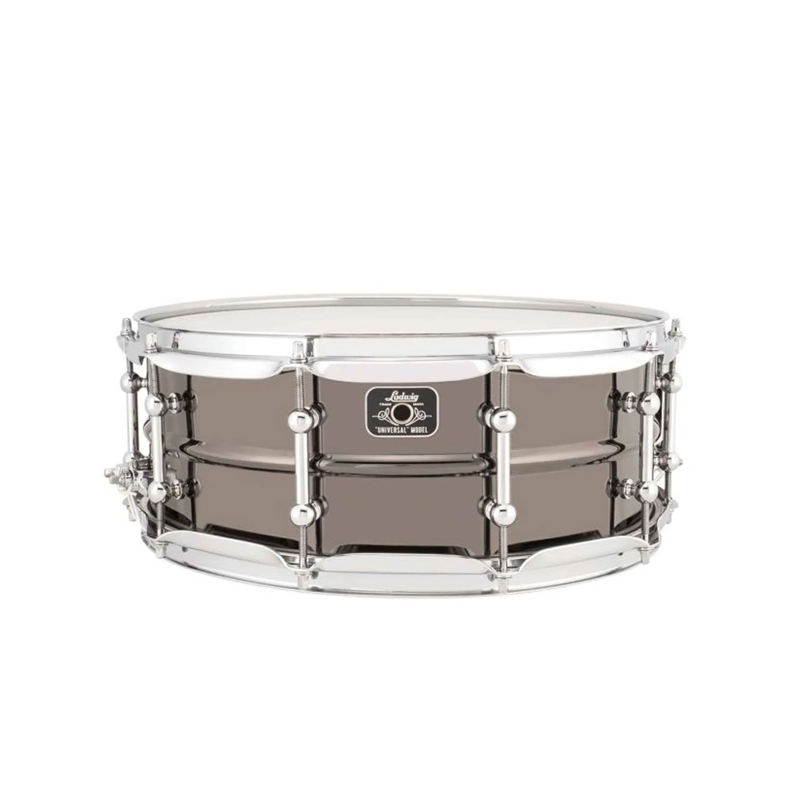 Ludwig 55X14 Universal Brass Snare Drum with Chrome