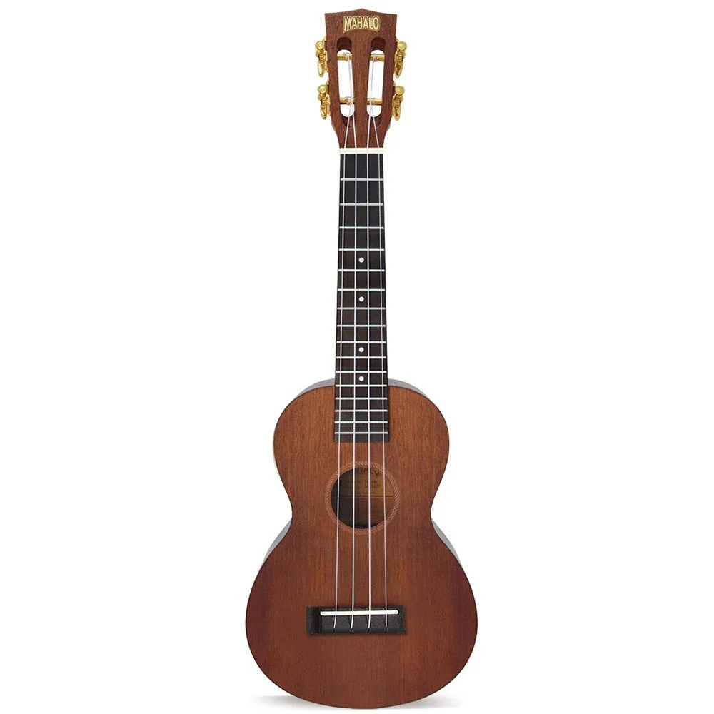 Mahalo Java Series Concert Ukulele (Transparent Brown)