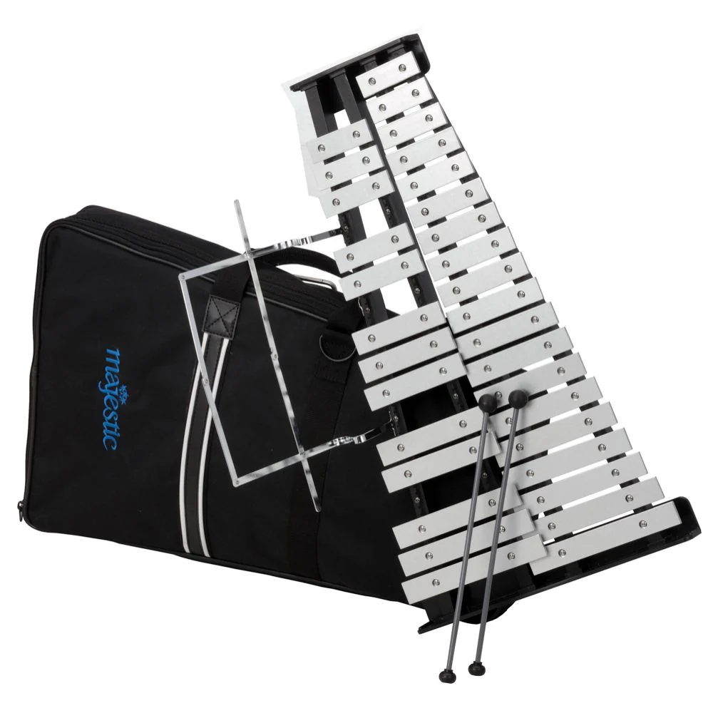 Majestic Bell Kit Series MAK32PB 2.5 Octave Glockenspiel Kit w/ Backpack