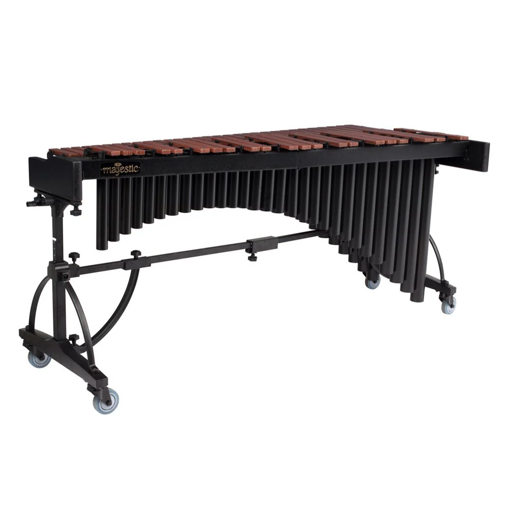 Majestic Deluxe Series MAM6543P Marimba 4.3 Octave A2-C7 Range Woodgrain
