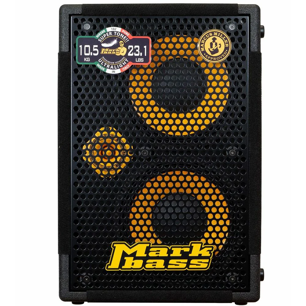 Markbass MB58R 102 Pure 8 ohm 2x10" Bass Cabinet w/ Hifi Tweeter 400W