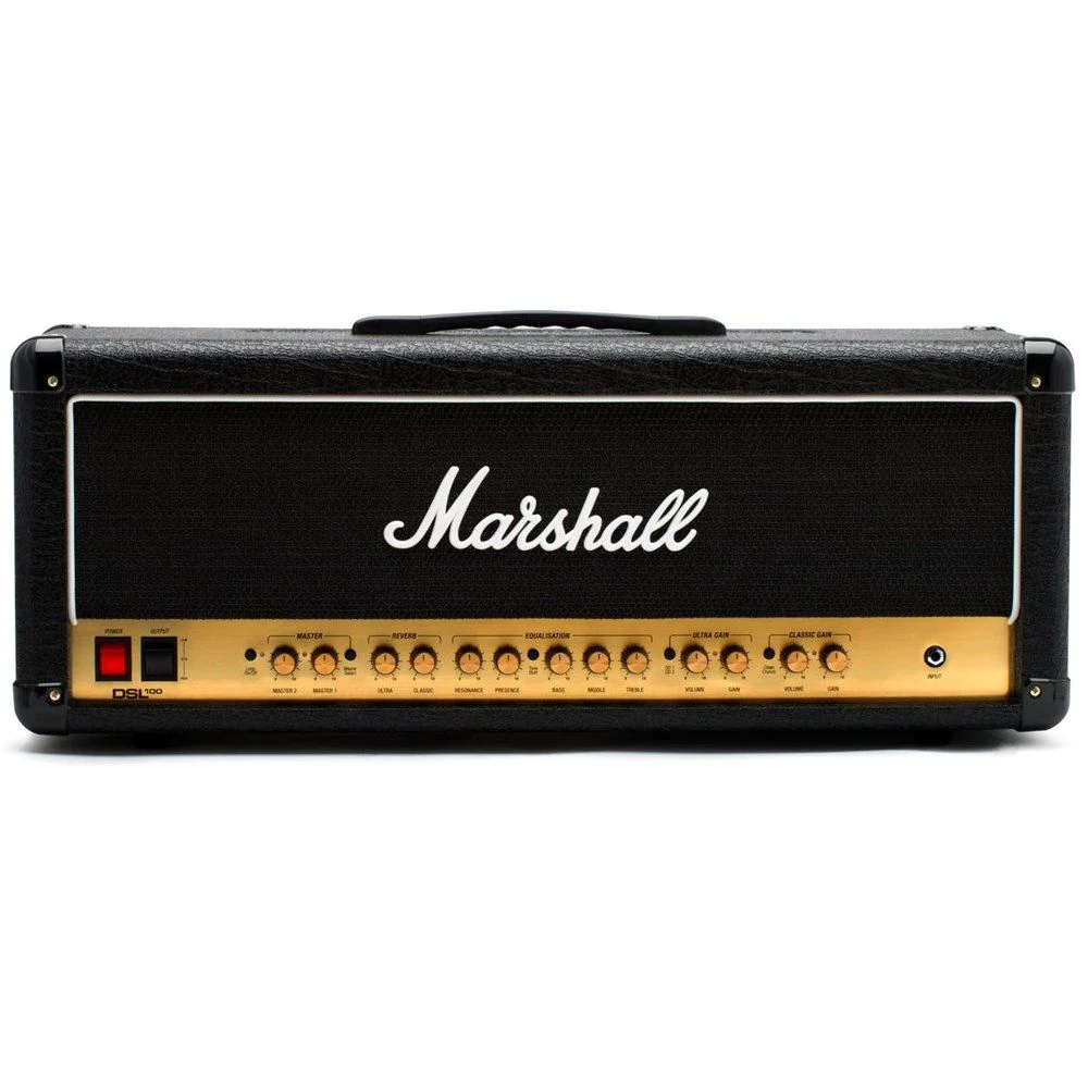 Marshall DSL100H 2-Channel Valve Guitar Amp Head 100w/50w