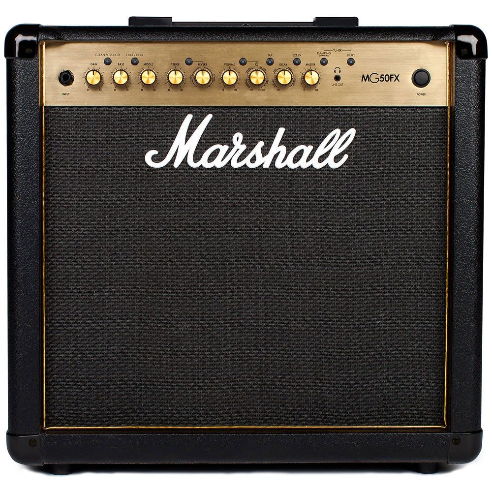 Marshall MG50FX MG Gold 1x12" Solid State Guitar Amp Combo w/ FX 50w