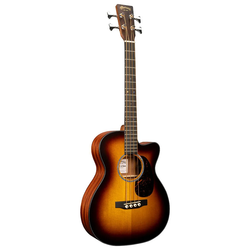 Martin 000C-JRE Bass Junior Cutaway Acoustic Electric Bass Guitar (Burst) inc Soft Bag
