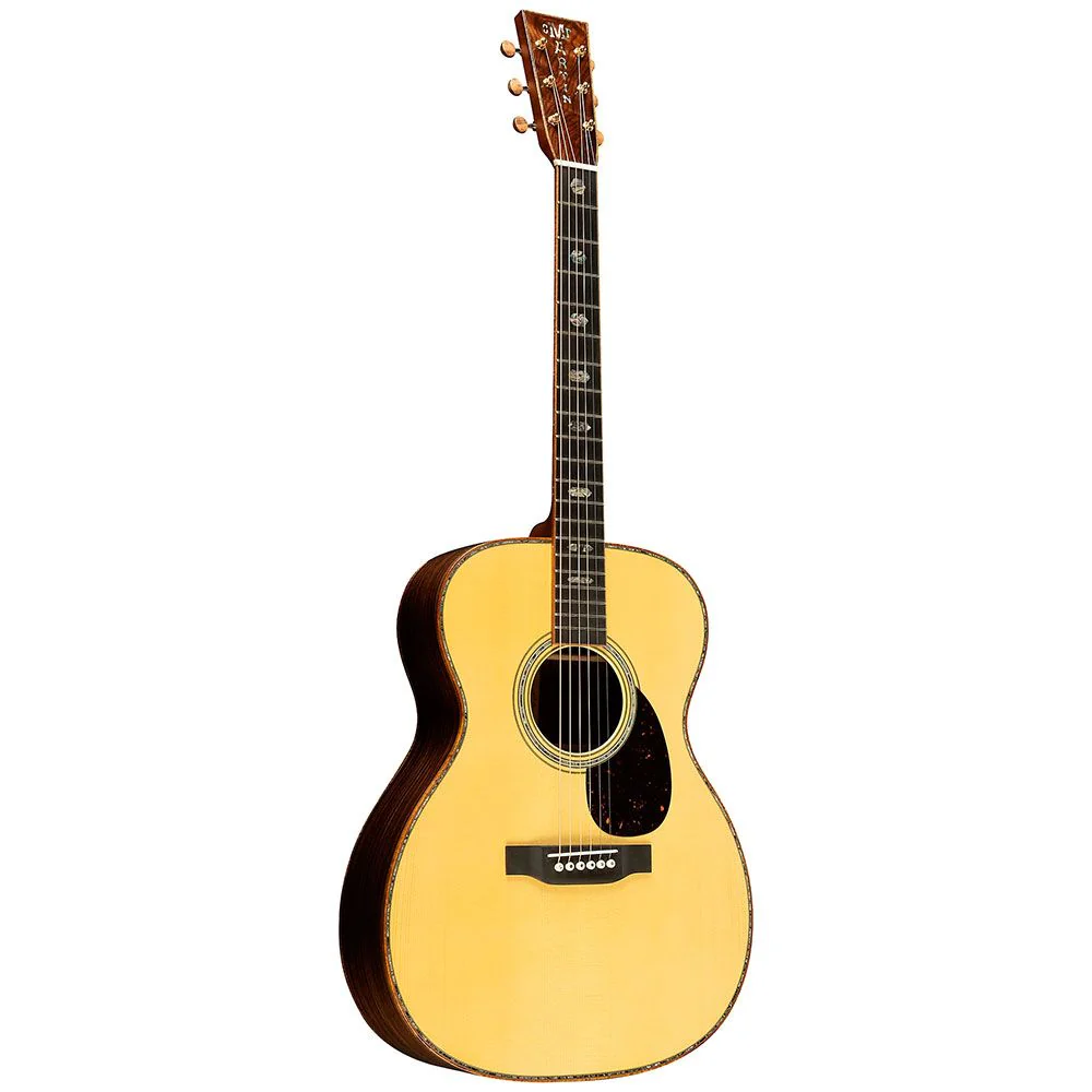 Martin Custom Shop OM-14 Wild Grain Indian Rosewood & Swiss Spruce Acoustic Guitar