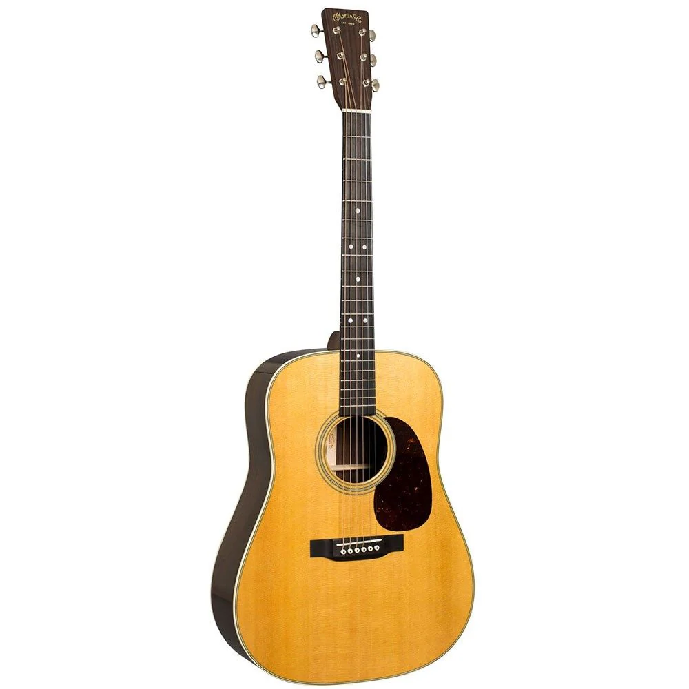 Martin D-28 Gloss Left-Hand D-14 Fret Acoustic Guitar inc Hardshell Case