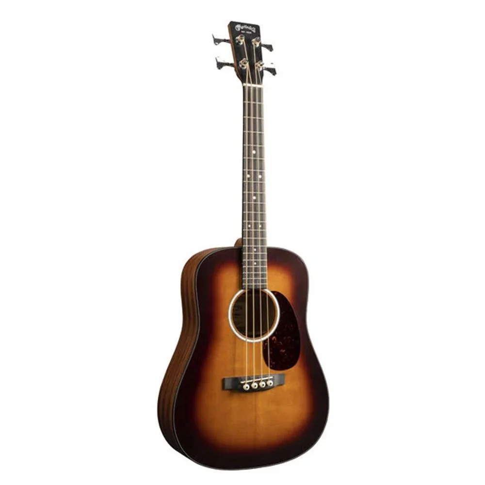 Martin DJR-10E Burst Acoustic Electric Bass inc Soft Gig Bag