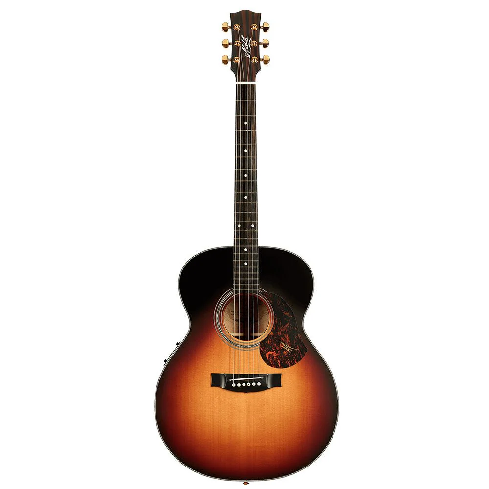Maton Troubadour Jumbo Acoustic Electric Guitar inc Hard Case