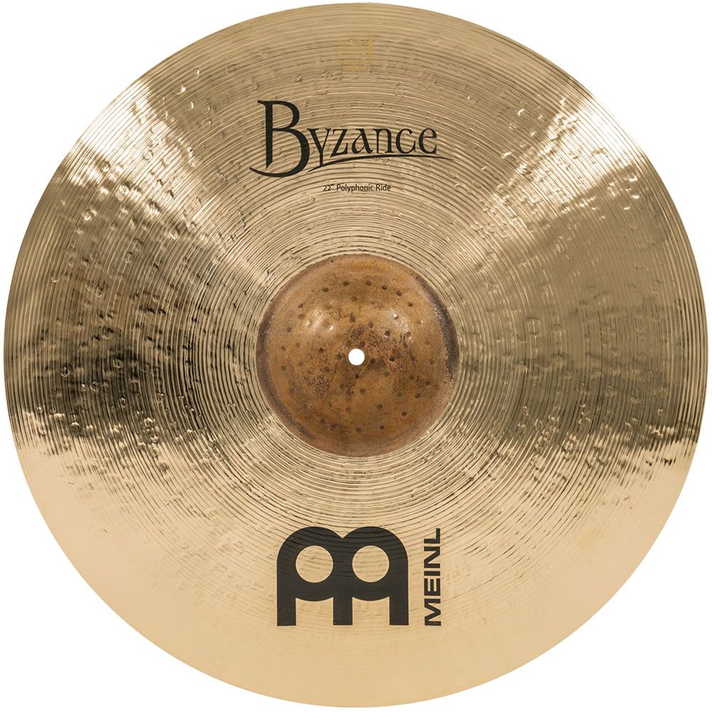Meinl 22" Byzance Brilliant Polyphonic Ride Cymbal