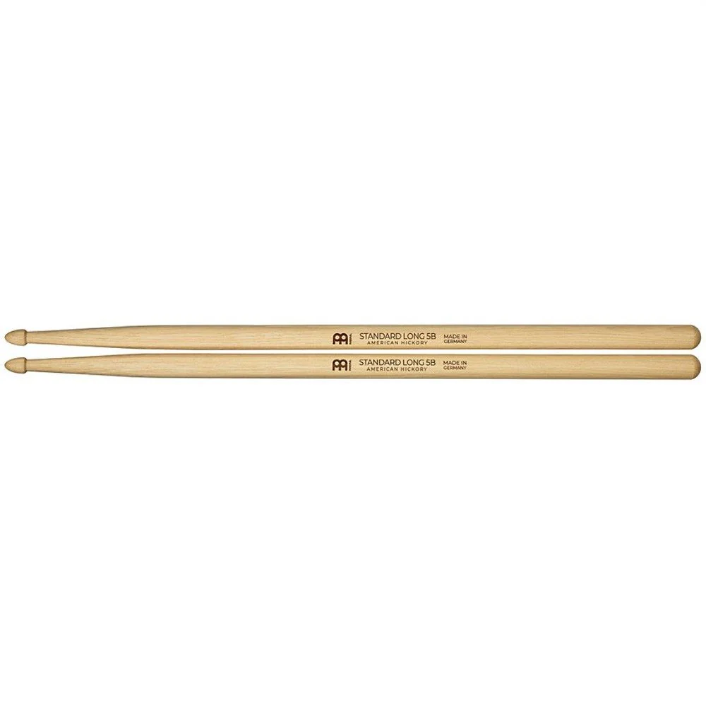Meinl 5B Acorn Wood Tip Light Hickory Standard Long Drumsticks