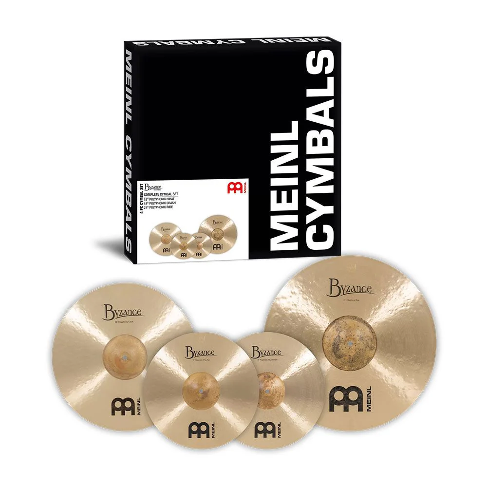 Meinl Byzance Traditional 15, 18, 21 PolyCymbal Pack