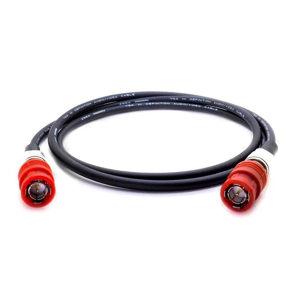 Mogami 75ohm BNC-BNC Coax Cable (6ft)