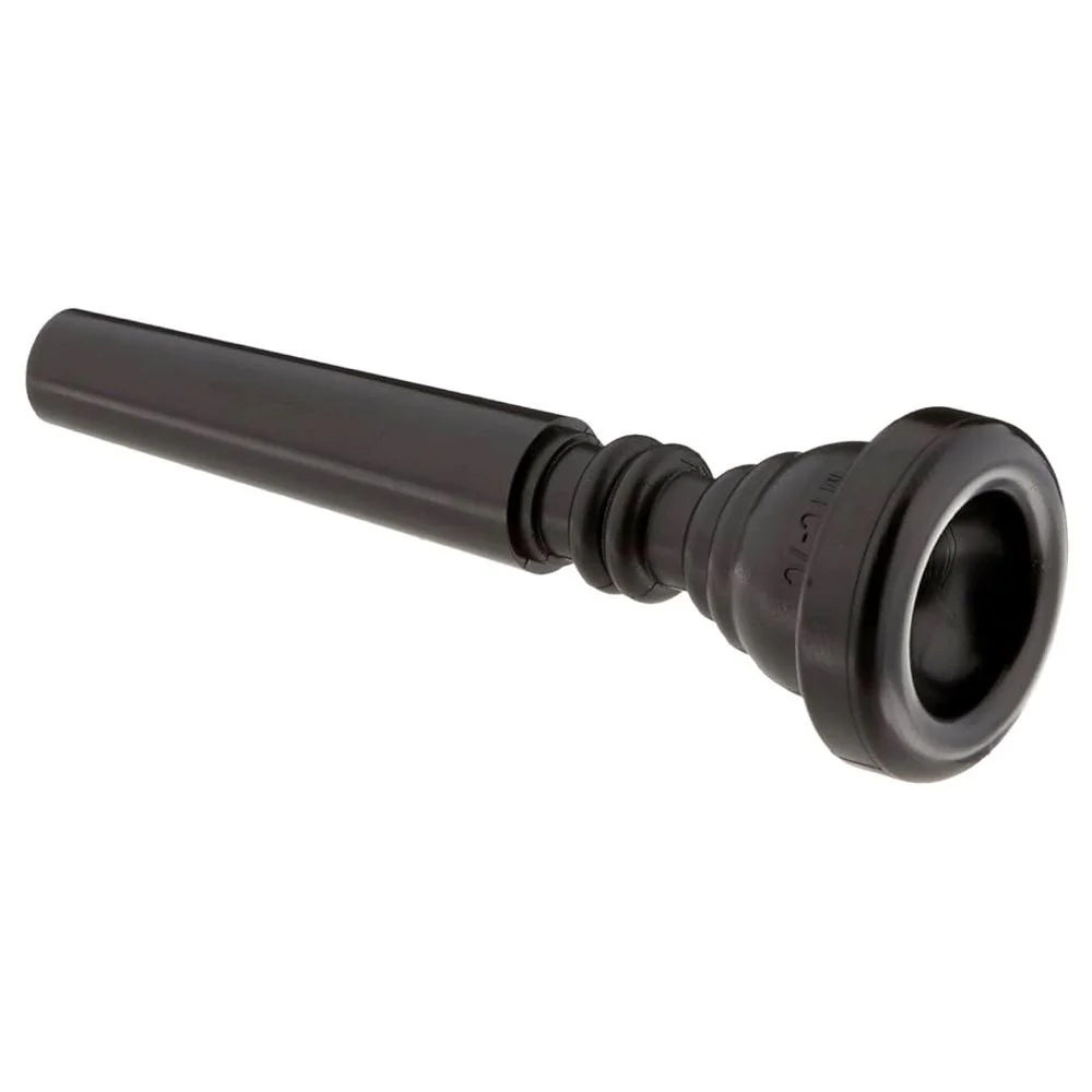 Mutec Plastic Trumpet Mouthpiece - Black - Size 5C - Made In USA