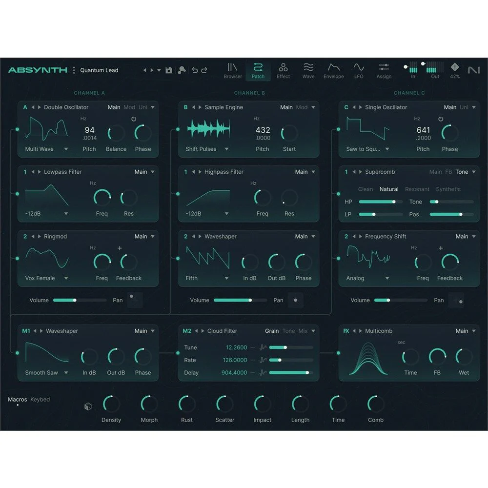 Native Instruments Absynth 6 Software Synthesizer Full Version (eLicense)