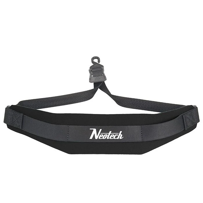 Neotech Extra Long Soft Strap w/ Open Hook (Black)