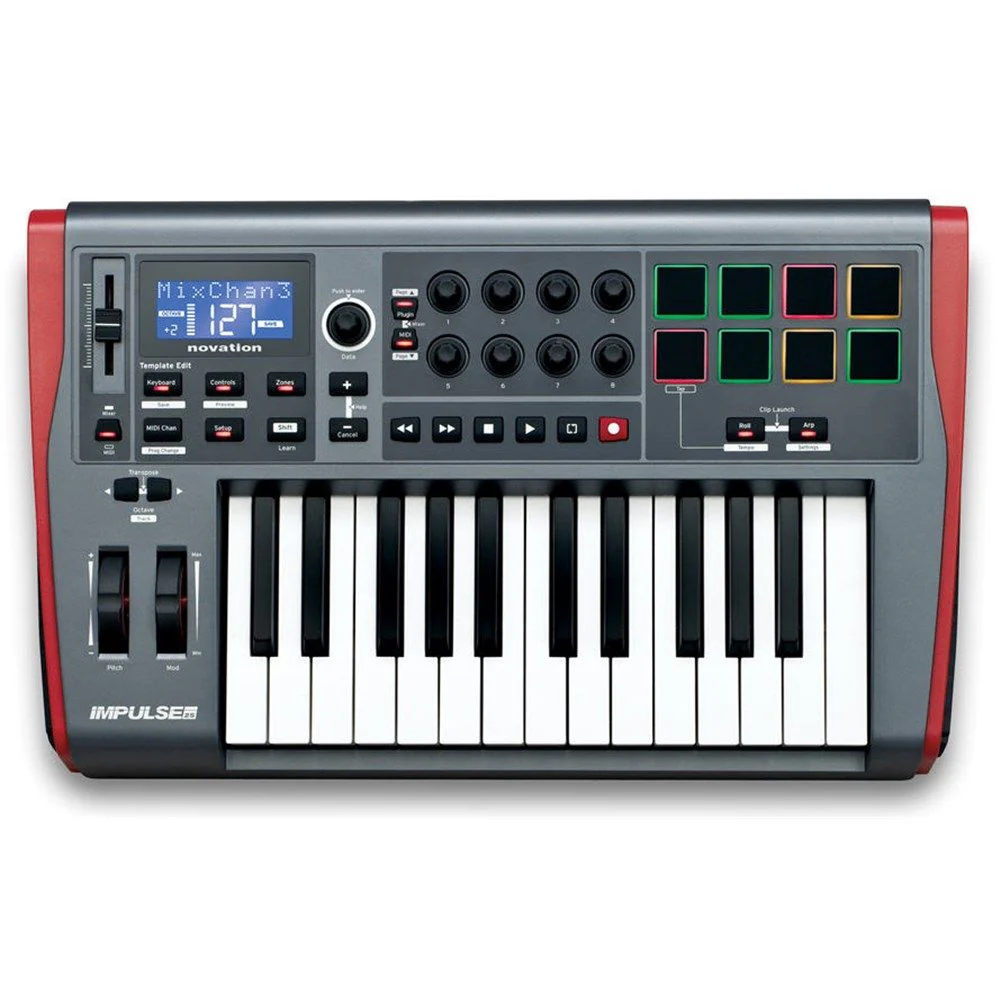 Novation Impulse 25 MIDI Controller w/ Automap