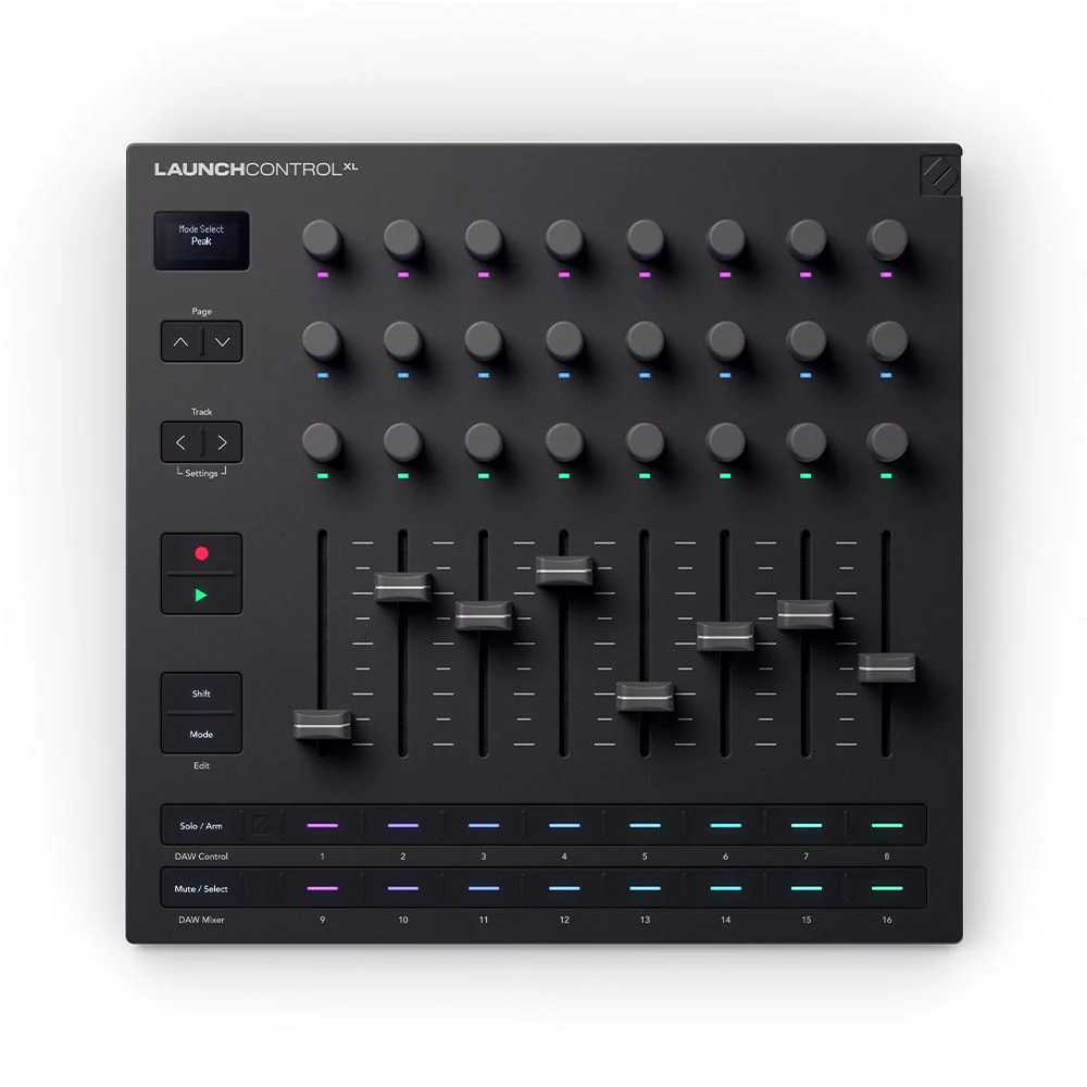 Novation Launch Control XL 3 USB Controller w/ 5-Pin MIDI, 24 Encoders & 8 Faders