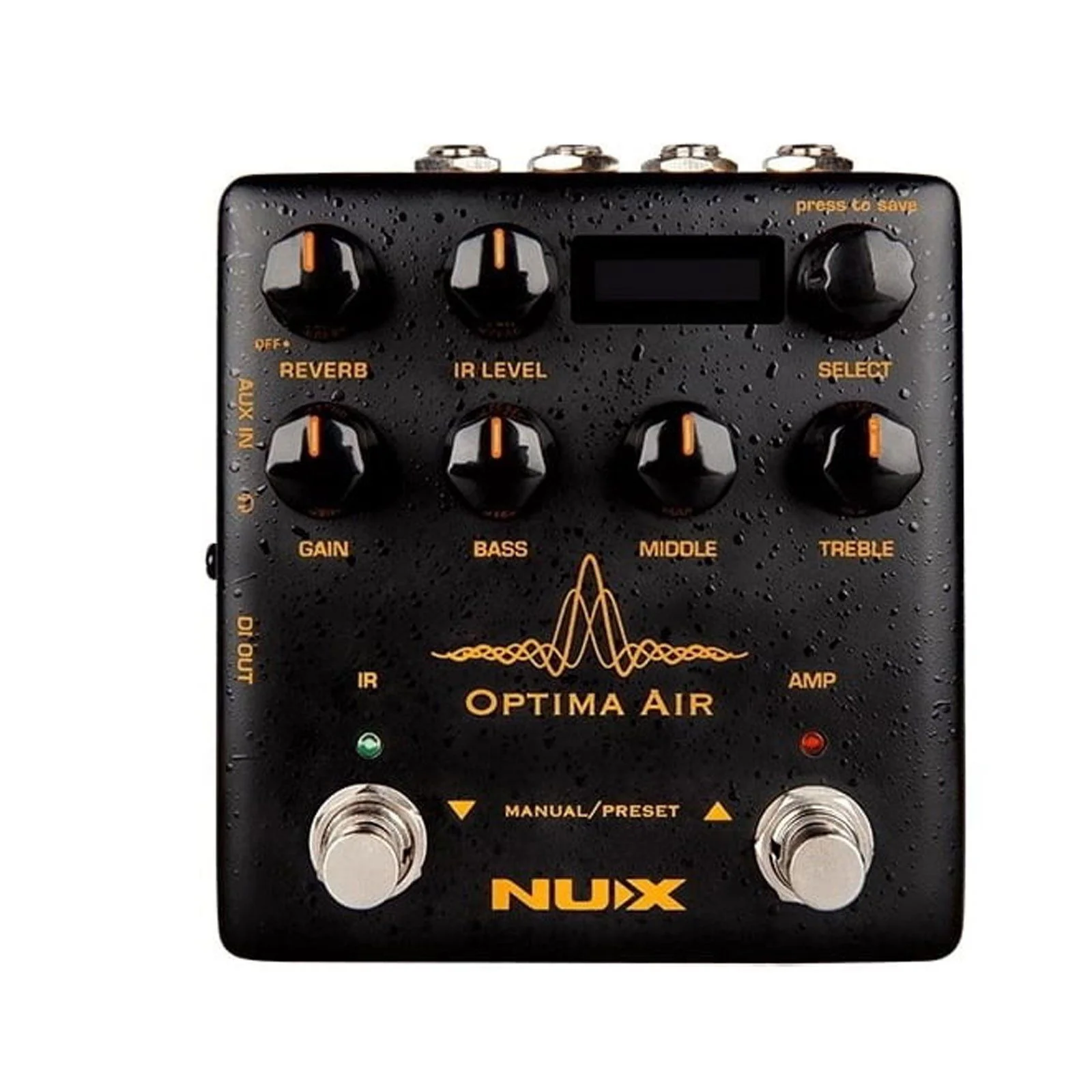NUX Verdugo Series Optima Air Acoustic Simulator IR Loader Pedal