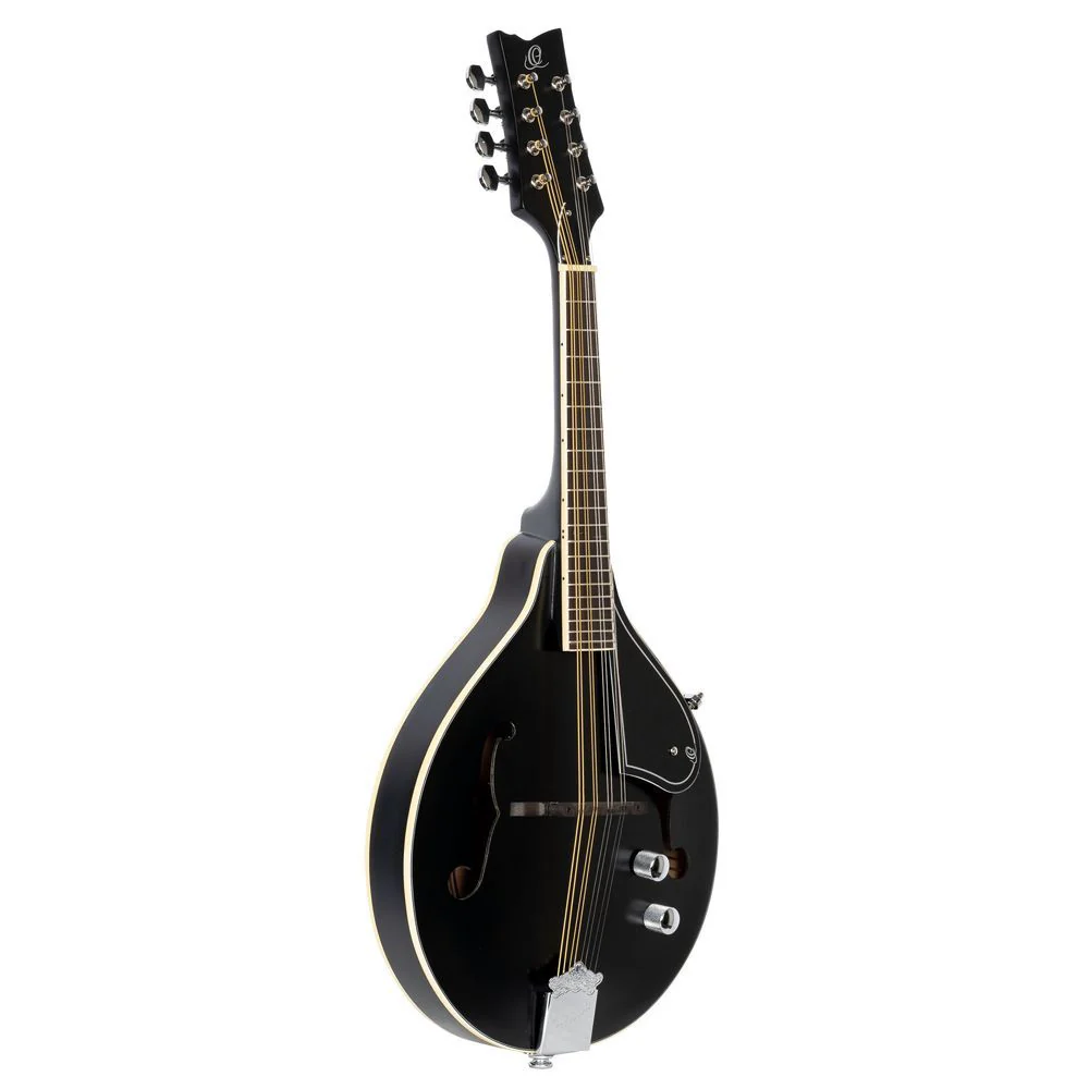 Ortega A-Style Series 8-String Mandoline (Black) inc Bag