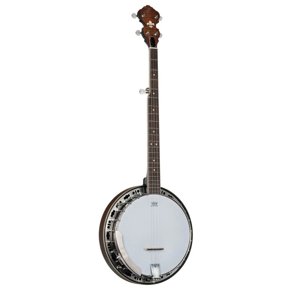 Ortega Americana Series Banjo Open Mahogany (Satin Whisky Burst)