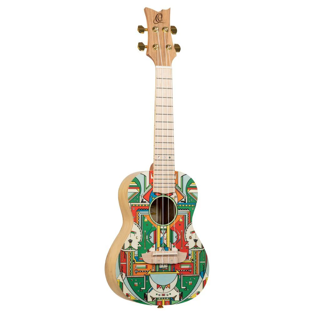 Ortega Art Series Concert Ukulele (Catalpa Himalaya)