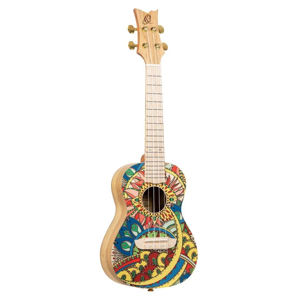 Ortega Art Series Concert Ukulele (Catalpa Mystic India)
