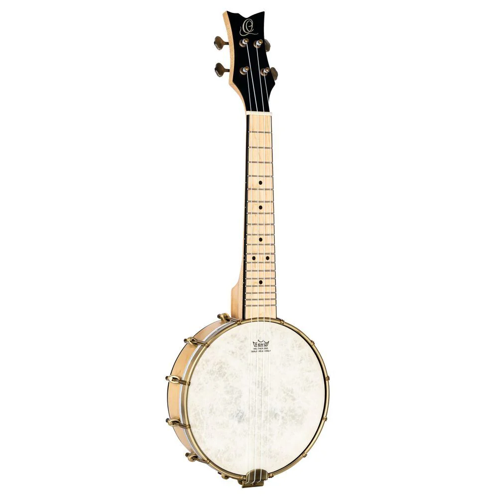 Ortega Banjolele Concert Ukulele (Natural) inc Bag