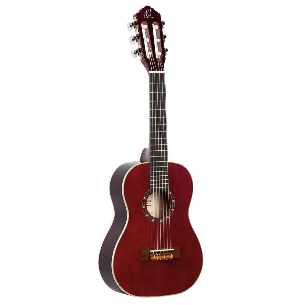 Ortega Family Series 1/4 Classical Guitar (Wine Red) inc Gig Bag