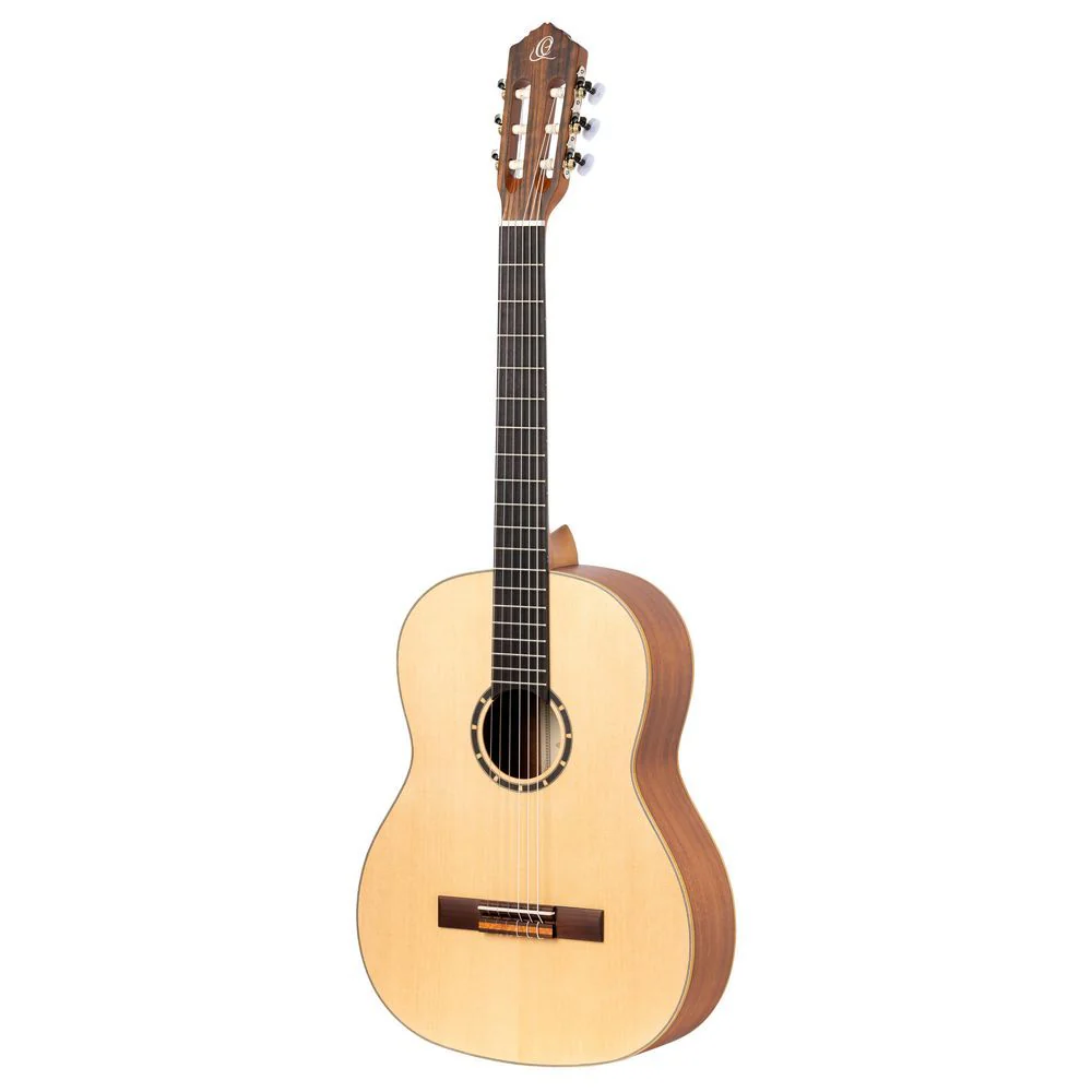 Ortega Family Series 4/4 Classical Slim Neck Left-Hand Guitar (Natural) inc Bag