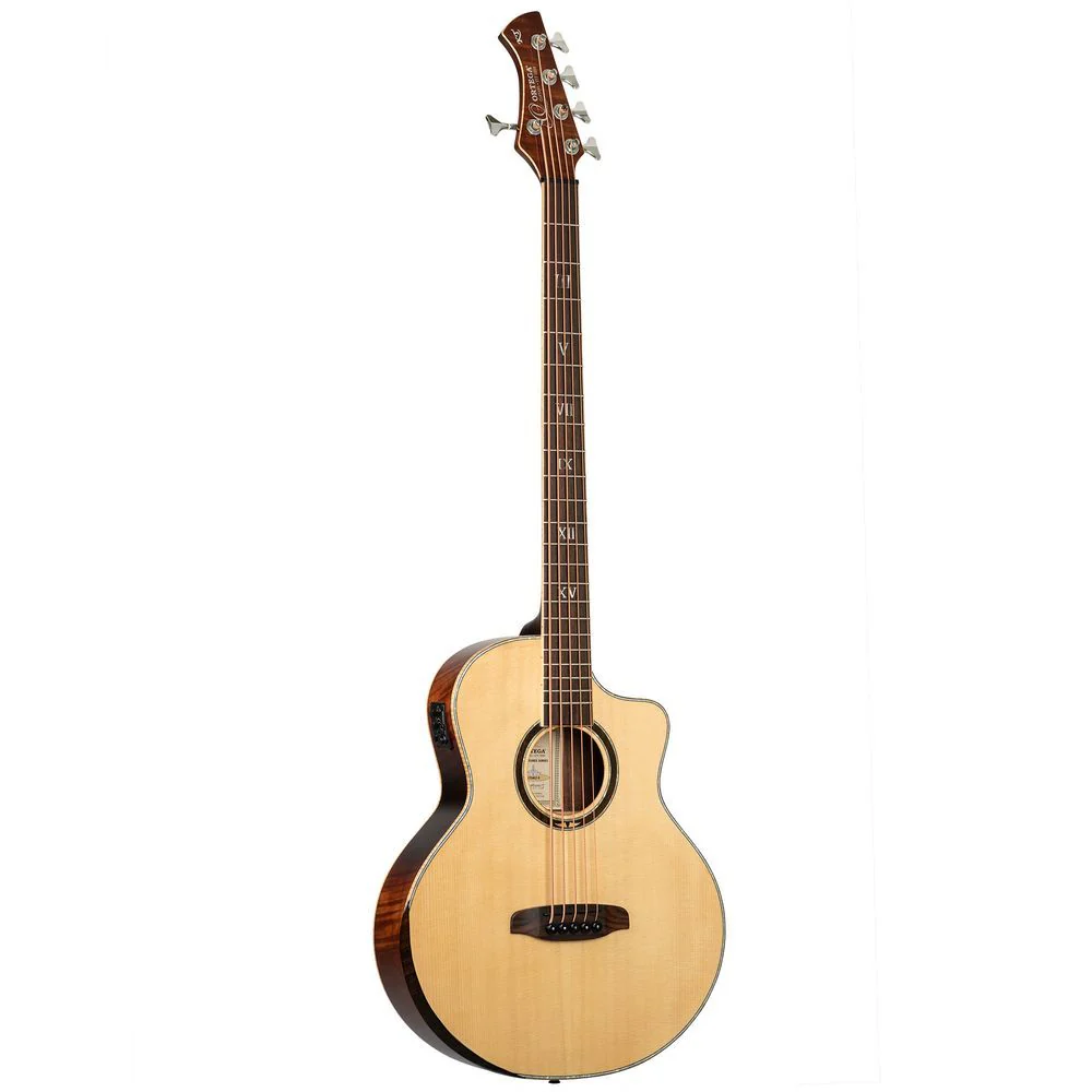 Ortega Ken Taylor Signature 5-String Acoustic Bass (Natural) inc Gig Bag