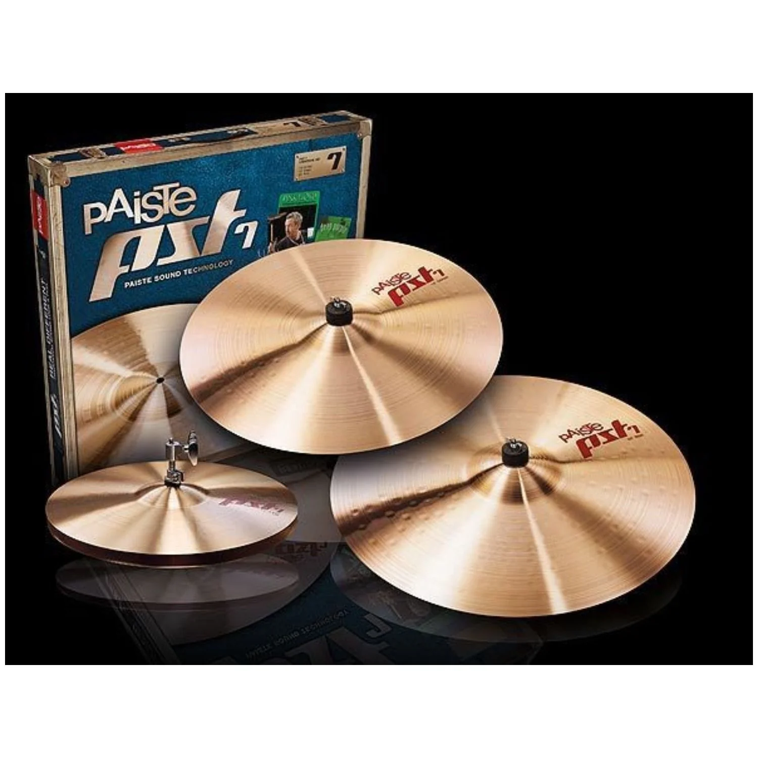 Paiste PST7 Heavy/Rock Cymbal Set (14" Hi-Hats, 16" & 20")