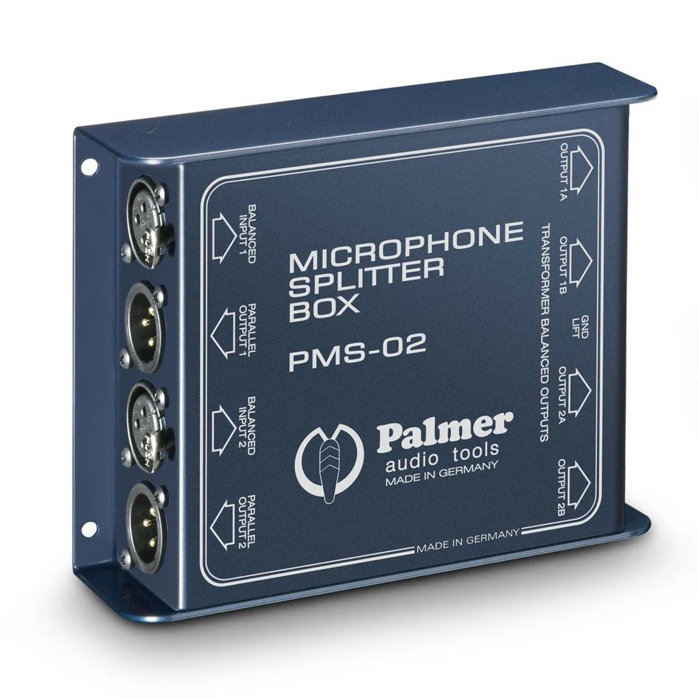 Palmer MS-02 Dual Channel Microphone Splitter