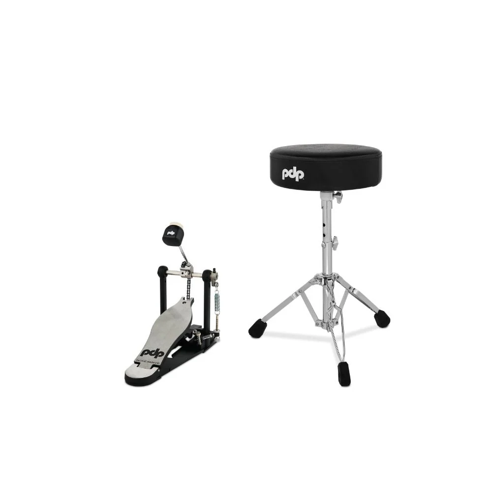 PDP 700 Series 2-Pce Hardware Pack Single Bass Drum Pedal and Stool