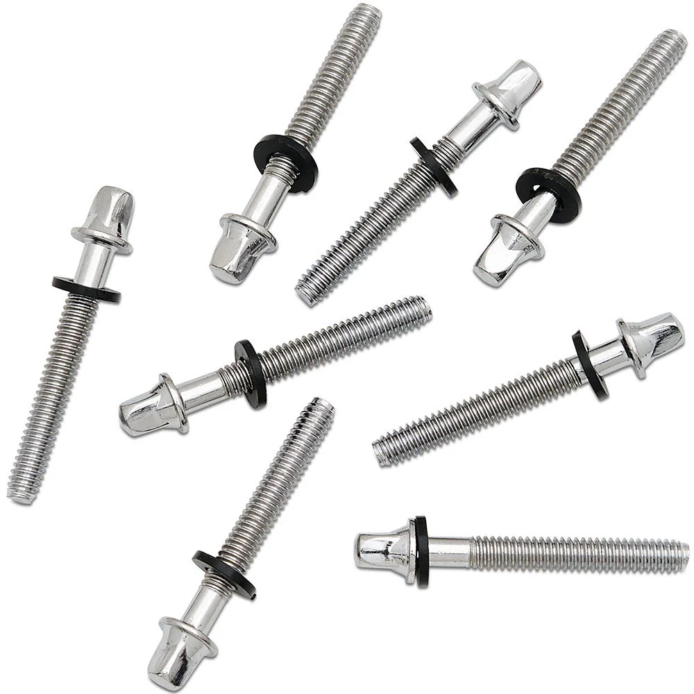 PDP PDAXTRS4208 Standard 12-24 Tension Rods - 42mm/ 1 5/8" Length - 8 Pack