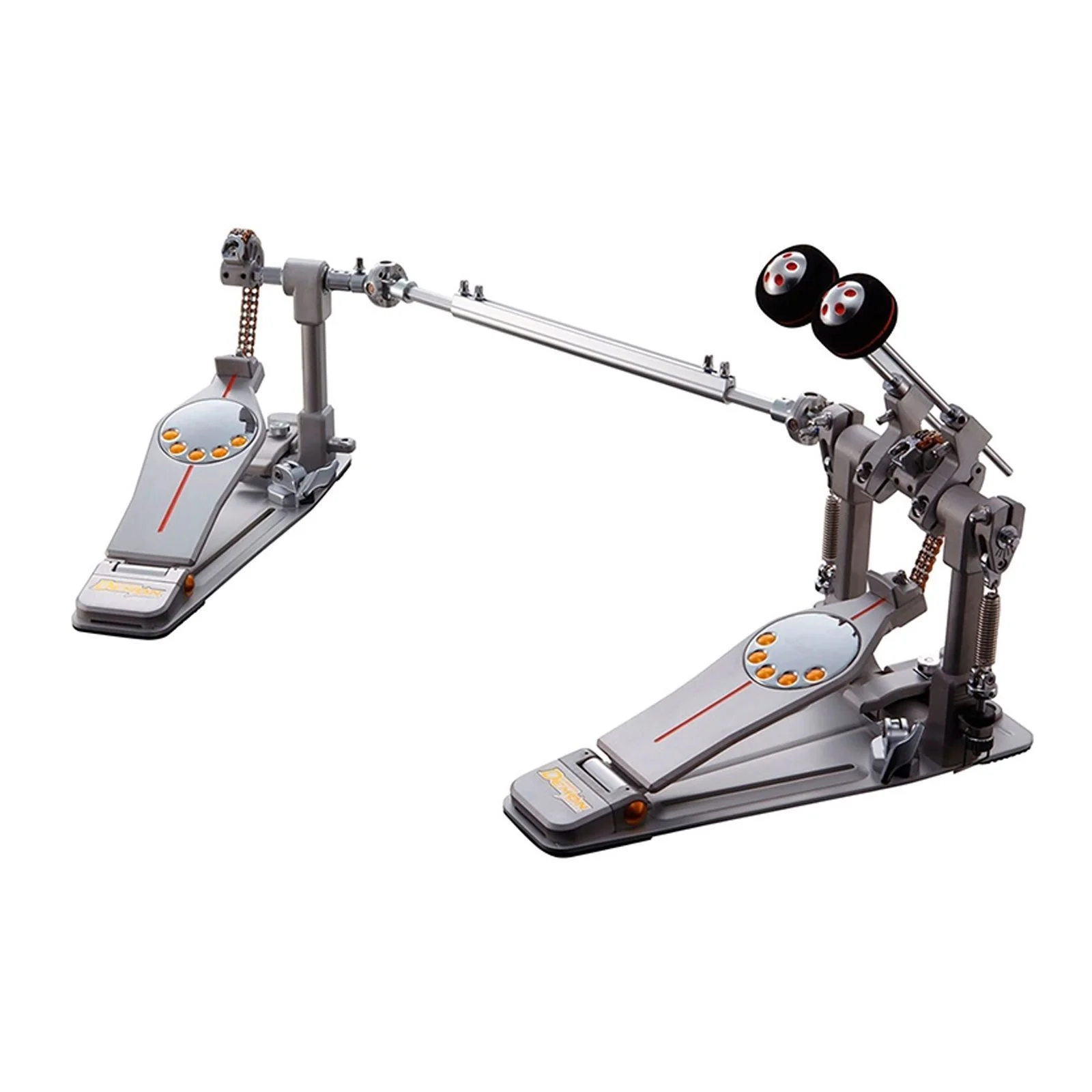 Pearl Eliminator Demon Chain Twin Bass Drum Pedal wCase P3002C