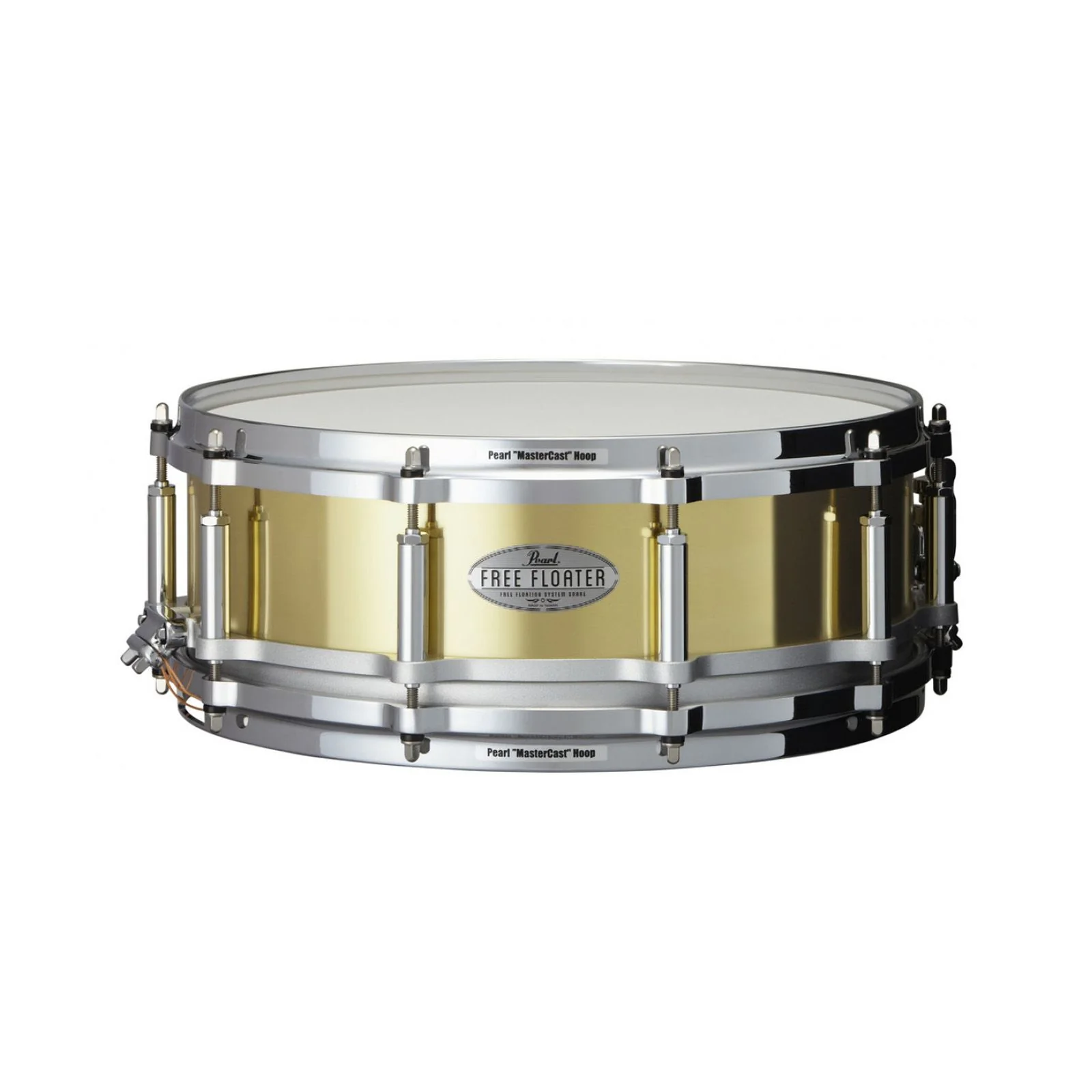 Pearl FTBR1450 Free Floating System Brass Snare Drum 14x5inch