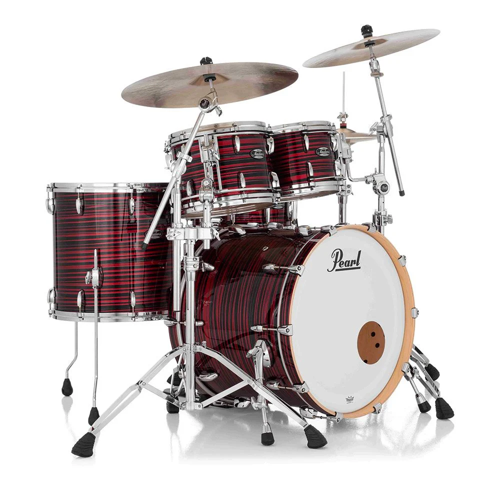 Pearl Reference One 22" 4-Piece Shell Pack w/R2 L-Rod (Red Oyster Swirl)