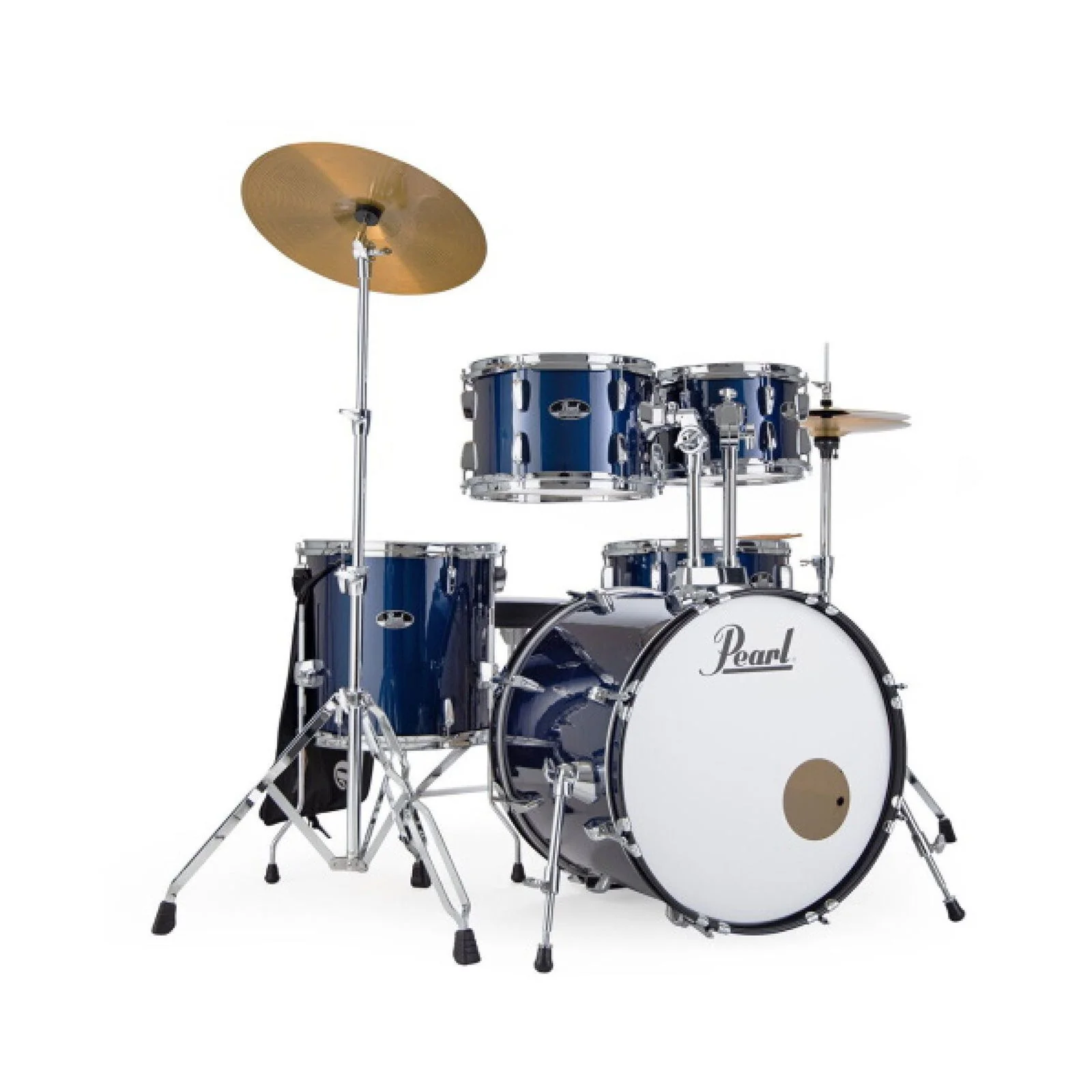 Pearl Roadshow Junior 16" 5-Piece Drum Kit w/Hware & Cymbals (Royal Blue Metallic)