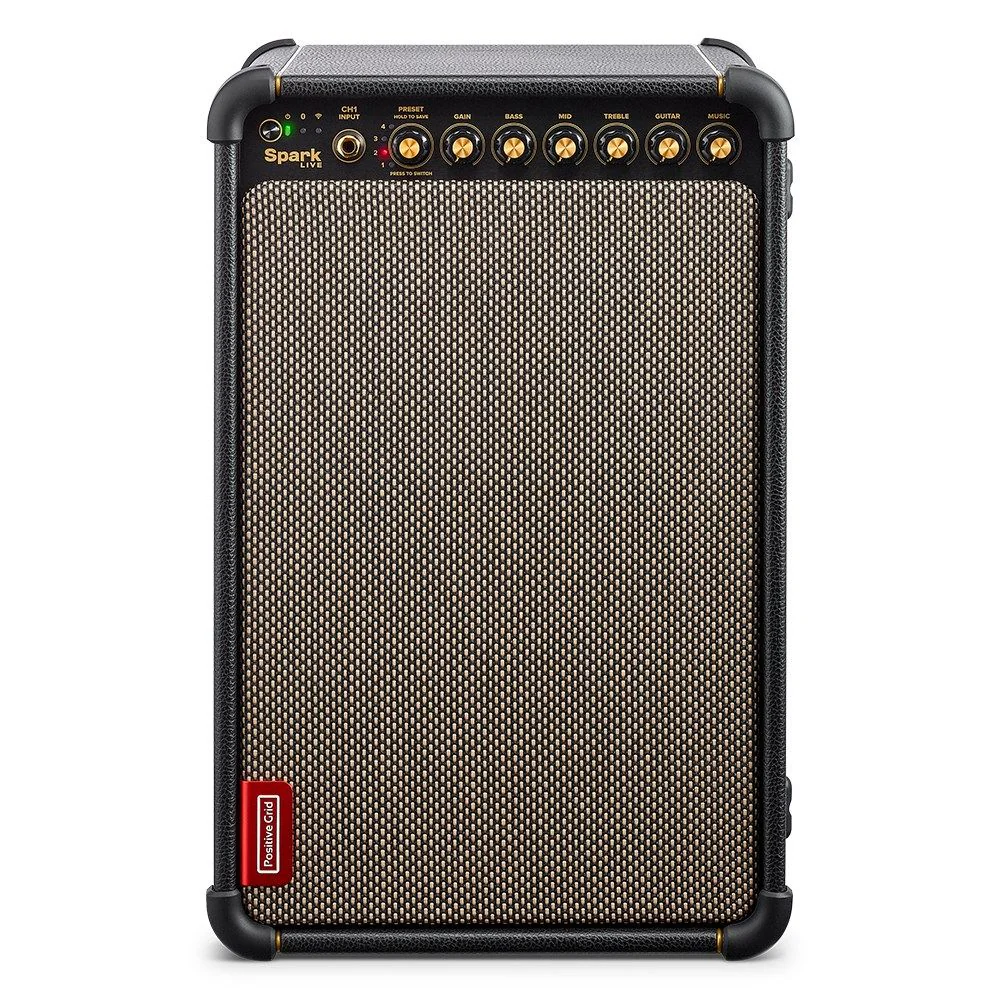 Positive Grid Spark Live 4-Channel Smart Guitar Amp and PA System
