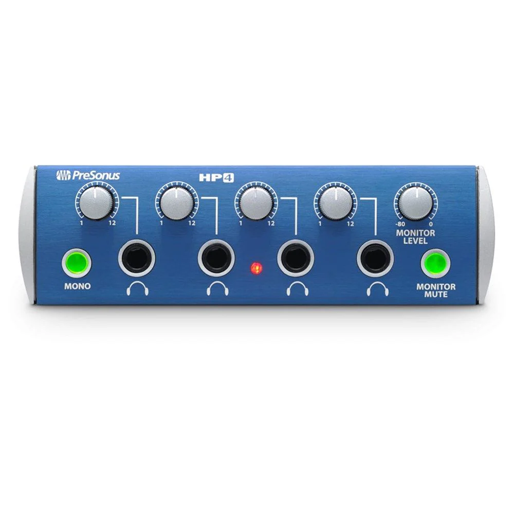 PreSonus HP4 4 Channel Headphone Amplifier