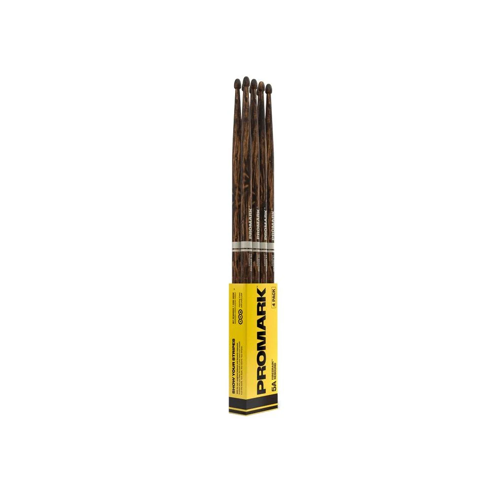 ProMark Rebound 5A FireGrain Hickory Drumstick Acorn Wood Tip 4-Pack
