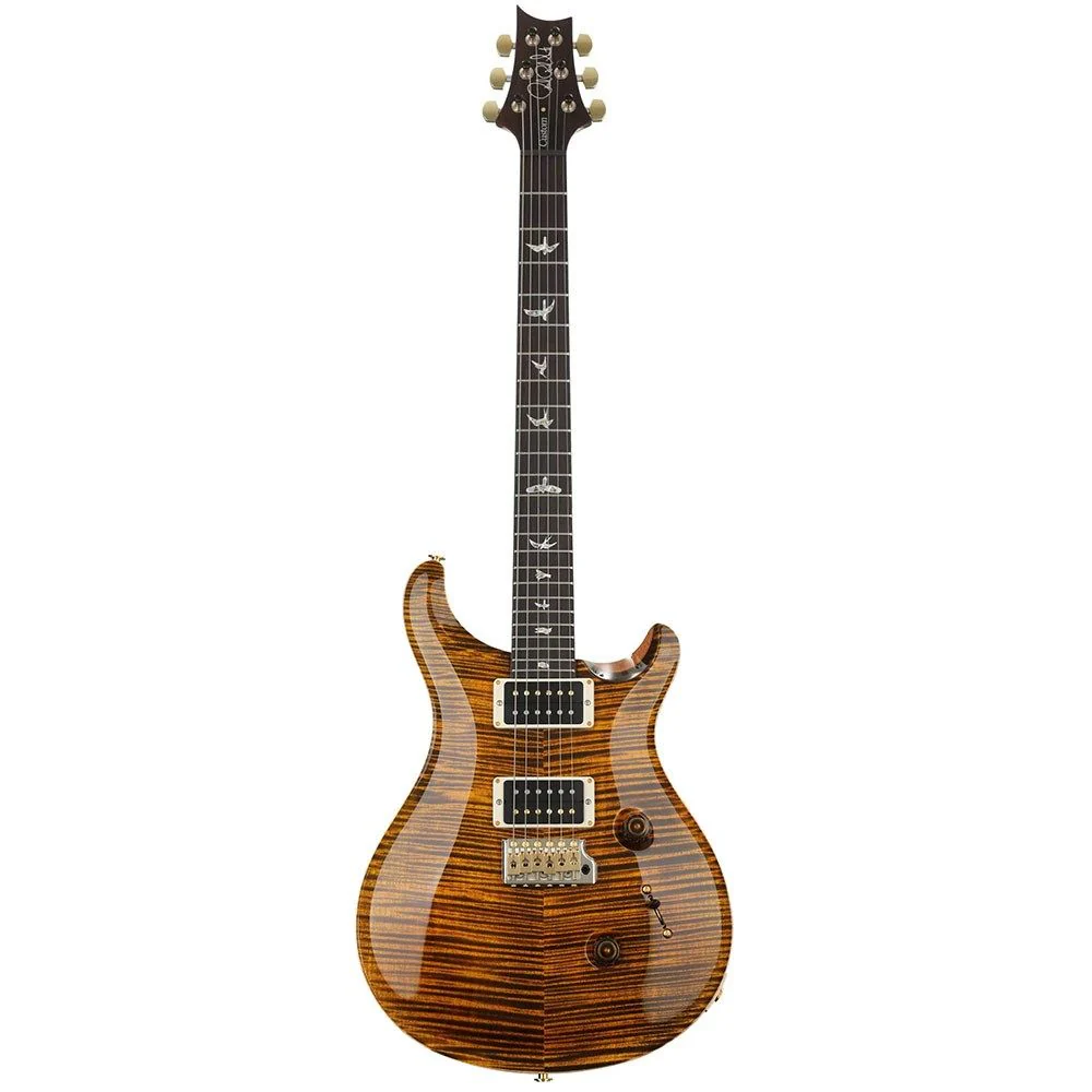 PRS Custom 24 Pattern Thin Neck (Yellow Tiger) inc Hard Case