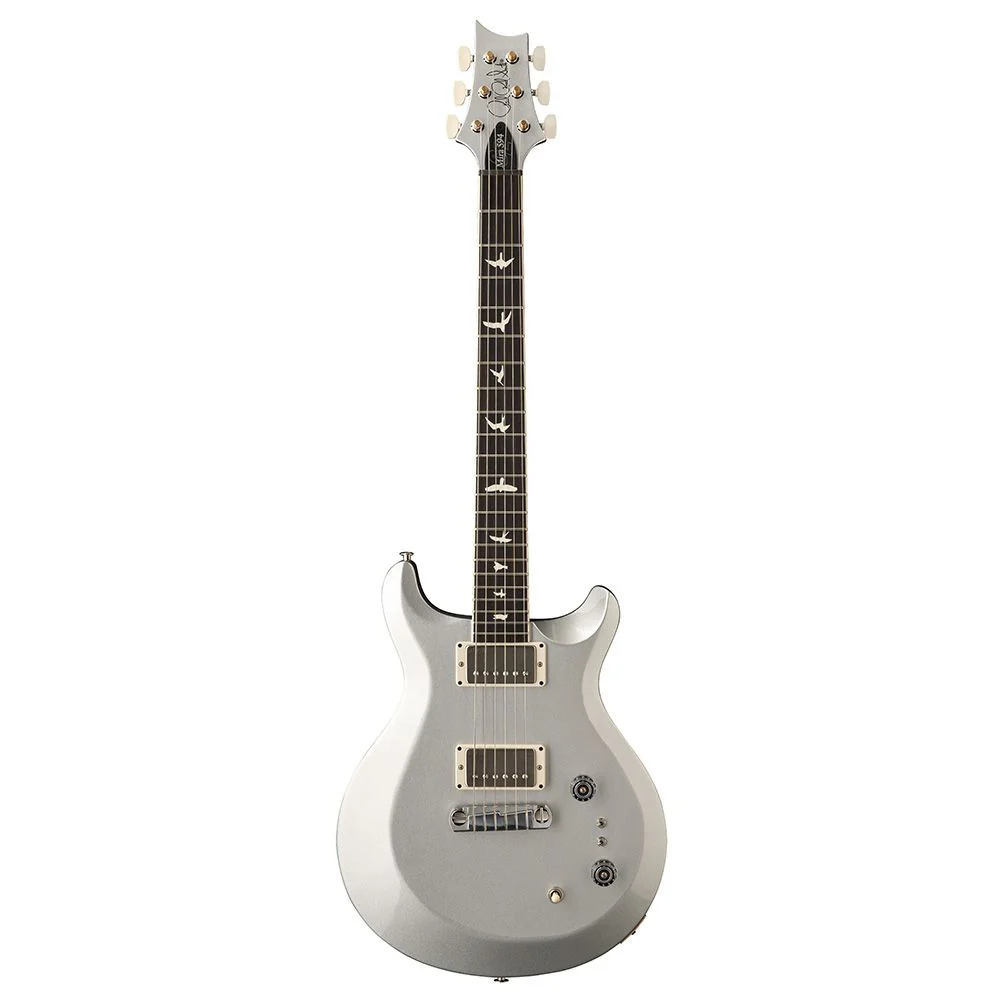 PRS S2 Mira 594 Electric Guitar (Platinum Metallic) inc Gig Bag