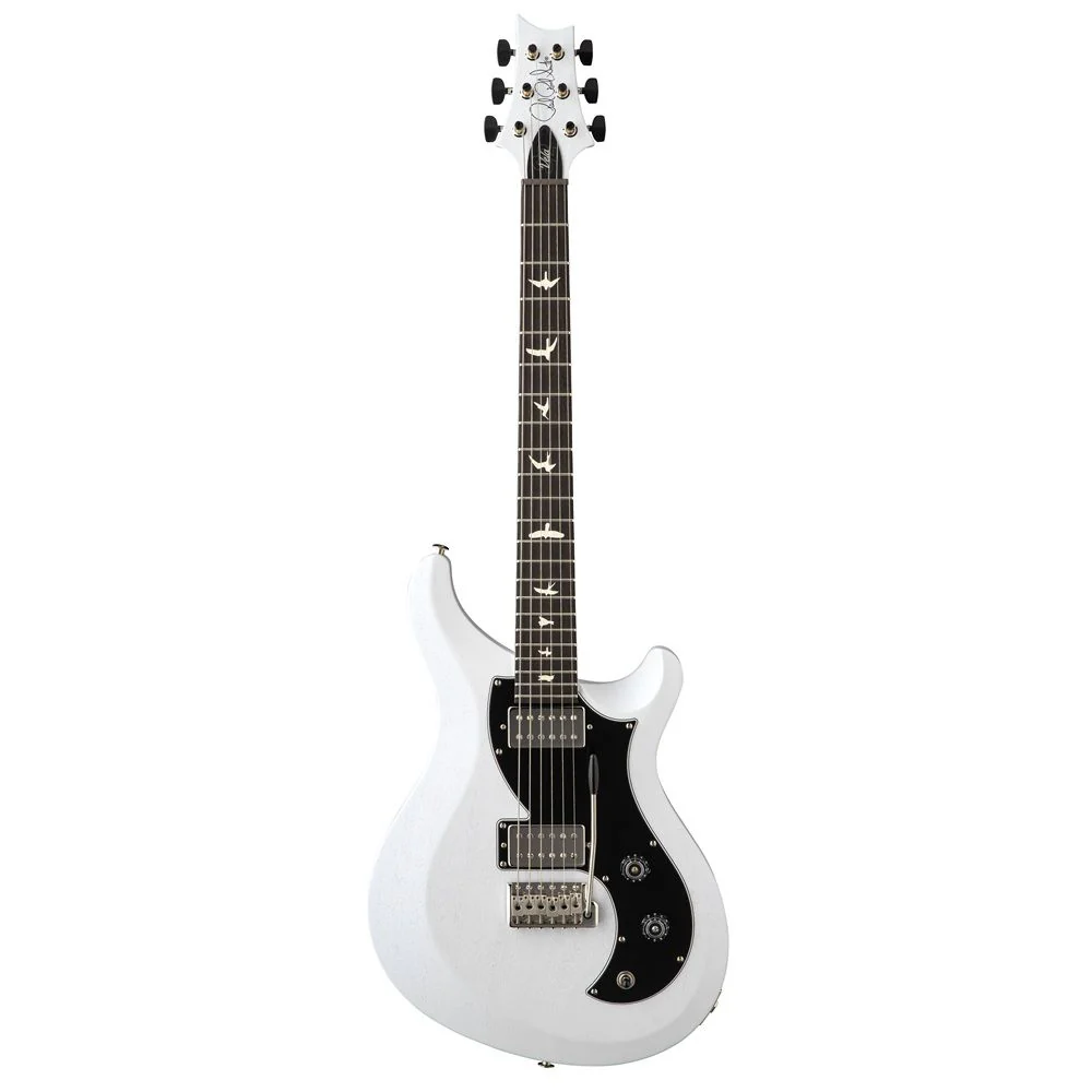 PRS S2 Vela HHT Electric Guitar (Pearl White Satin) inc Gig Bag