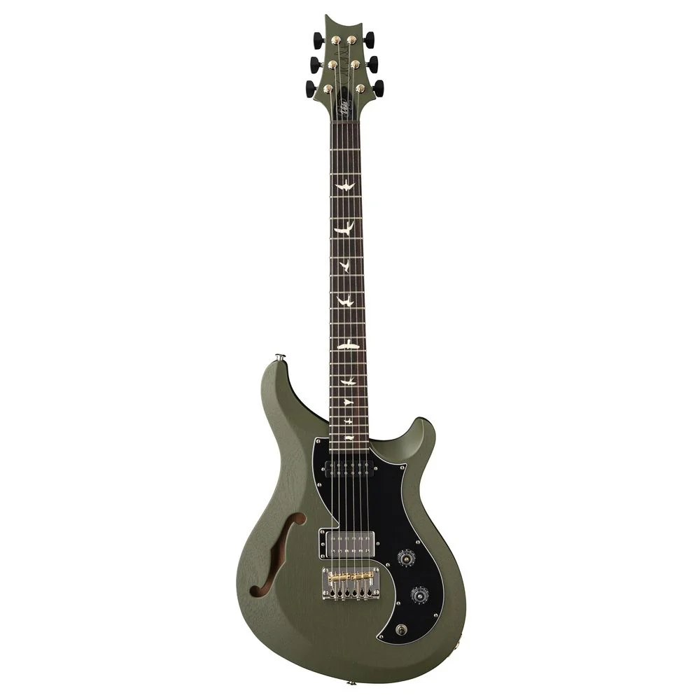 PRS S2 Vela Semi Hollow Electric Guitar (Matcha Green Satin) inc Gig Bag